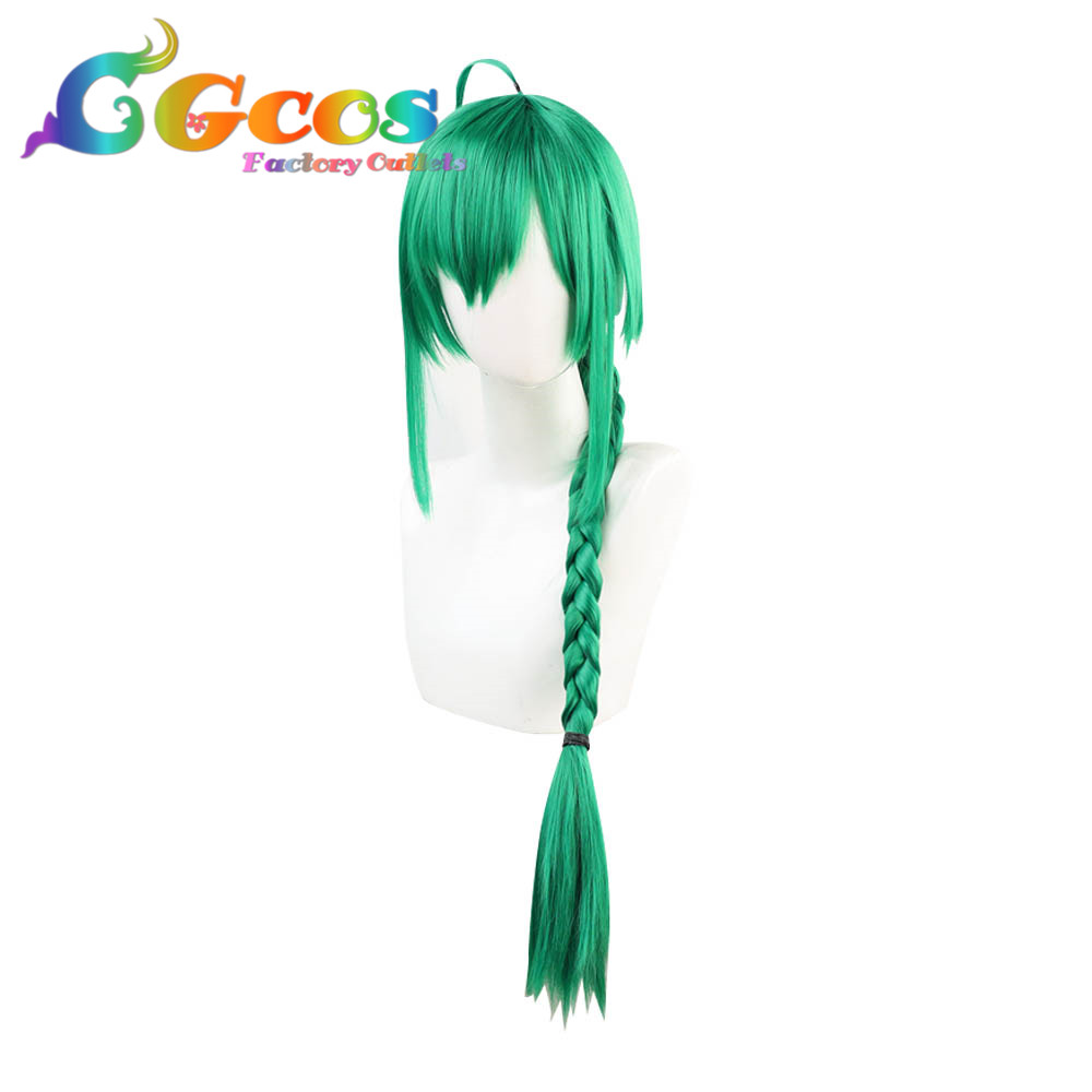コスプレウィッグ バーチャルYouTuber VTuber 緑仙