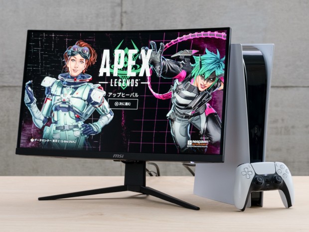 クラス最安水準の高コスパ！180Hz駆動のフルHD湾曲ゲーミング液晶、MSI