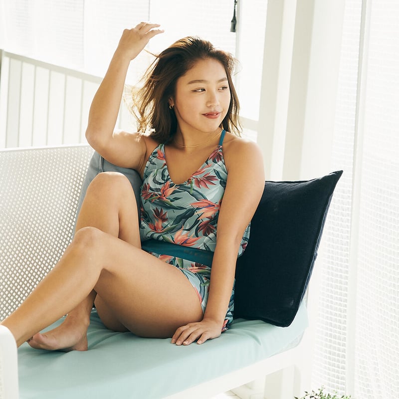 キャミソール 水着 【16W01-12S】Exceed/ Camisole with Pa