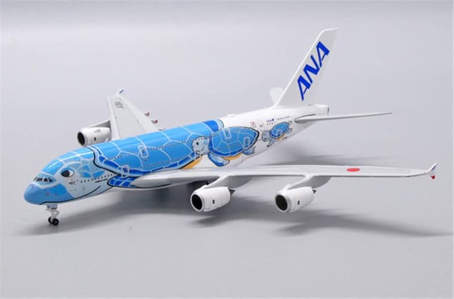 Amazon.com: JC Wings ANA Airlines for Airbus A380 JA381A Blue Sea