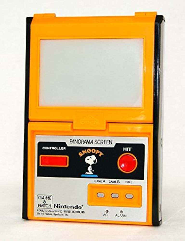 Amazon.co.jp: 任天堂 ゲーム&ウオッチ パノラマスクリーン スヌーピー