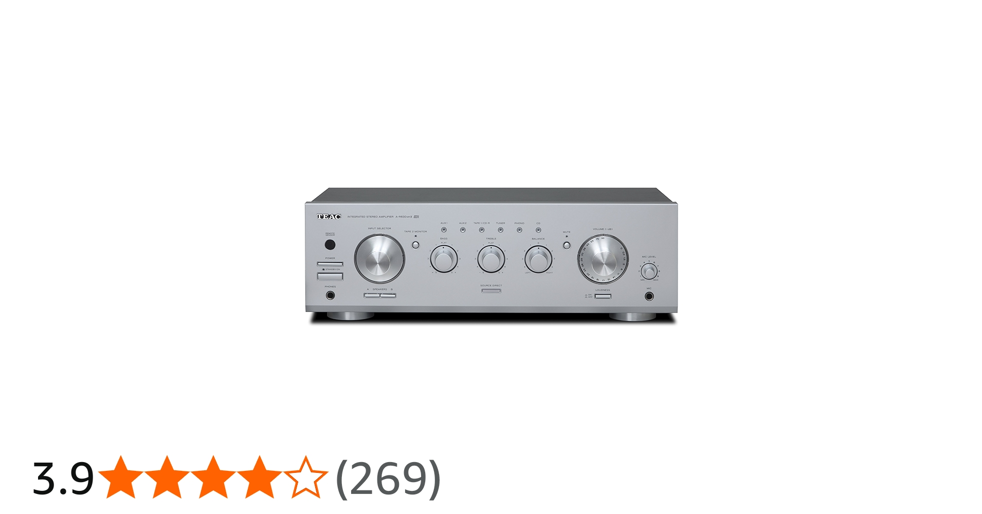 Amazon.co.jp: TEAC ステレオプリメインアンプ シルバー A-R630MKII-S