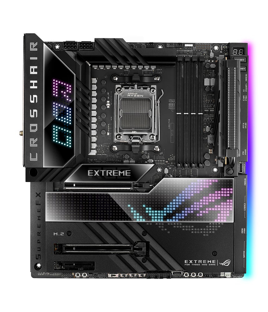 AMD AM5 ソケット対応のX670チップセットを搭載したマザーボード「ROG