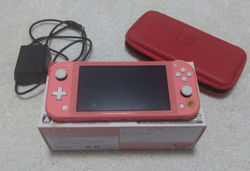 Nintendo Switch Lite しずえアロハ柄【初期化済み】 Nintendo Switch 『新品』Nintendo Lite あつまれ どうぶつの森セット