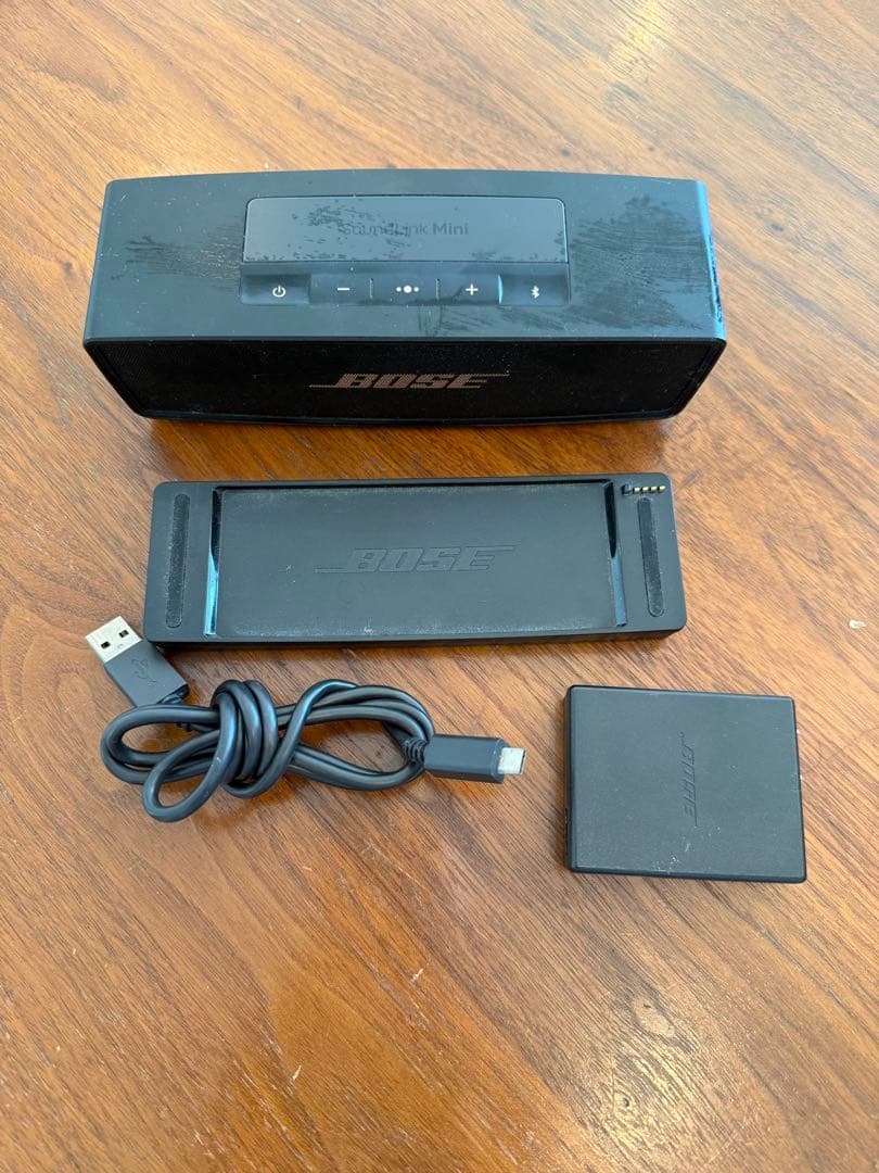 Bose ワイヤレススピーカー 本体と充電ドック ブルートゥーススピーカー SoundLink Max Portable Speaker Black