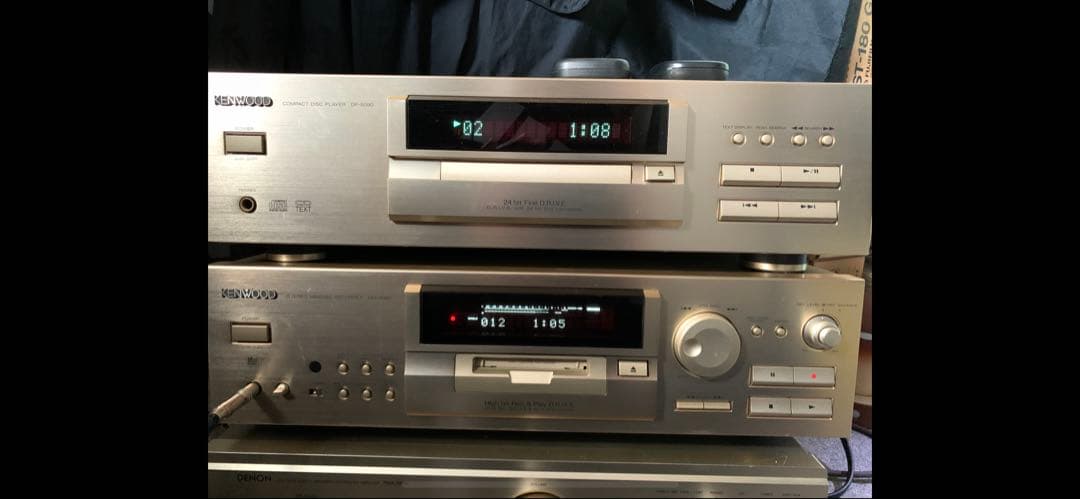 ケンウッドMDデッキ　DM-9090 CDプレーヤー　DP-5090 2台セット 2026年最新】KENWOOD DM-5090の人気アイテム - メルカリ