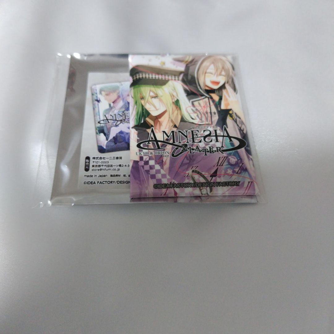 AMNESIA スクエア缶バッジ ウキョウ オリオン AMNESIA スクエア缶バッジ ウキョウ オリオン - メルカリ