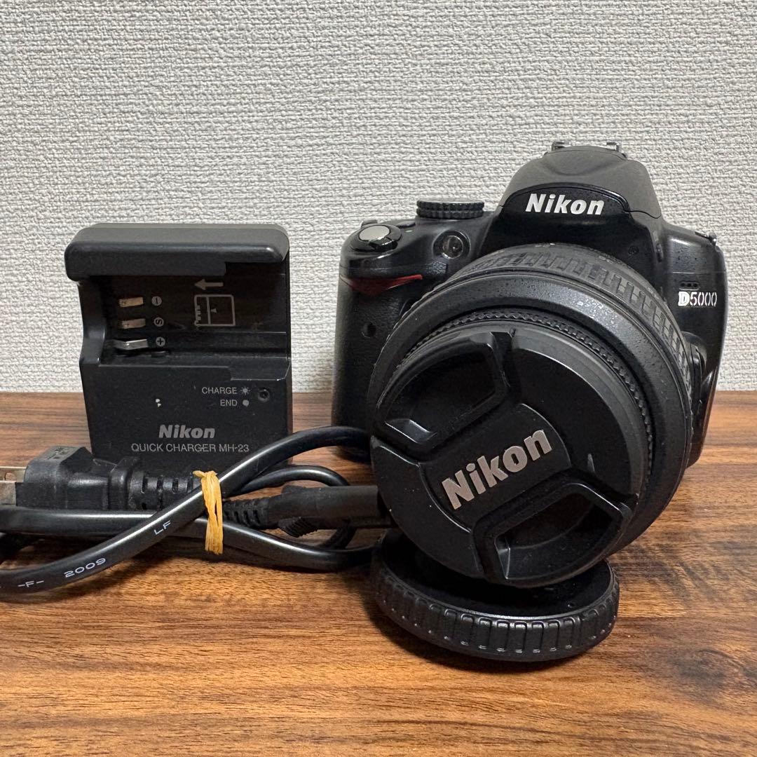 Nikon D5000 レンズ 18-55mm デジタル一眼レフ 動作品 ニコンD ニコン Nikon D5000 AF-S 18-55mm VR 標準 レンズセット
