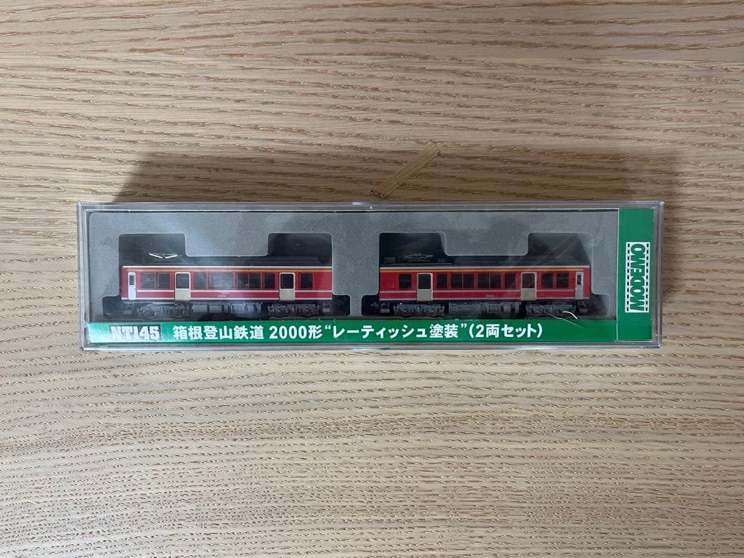 MODEMO 箱根登山鉄道2000形“レーティッシュ塗装“2両セット MODEMO】箱根登山鉄道2000形 レーティッシュ塗装（初期仕様）2019年2月