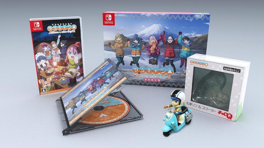 ☆新品☆　ゆるキャン△ Have a nice day! 初回限定版 Amazon.co.jp: ゆるキャン△ Have a nice day! 限定版 【同梱物