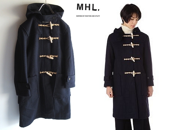 MHL マーガレットハウエル BRITISH MELTON ウールメルトン ロング