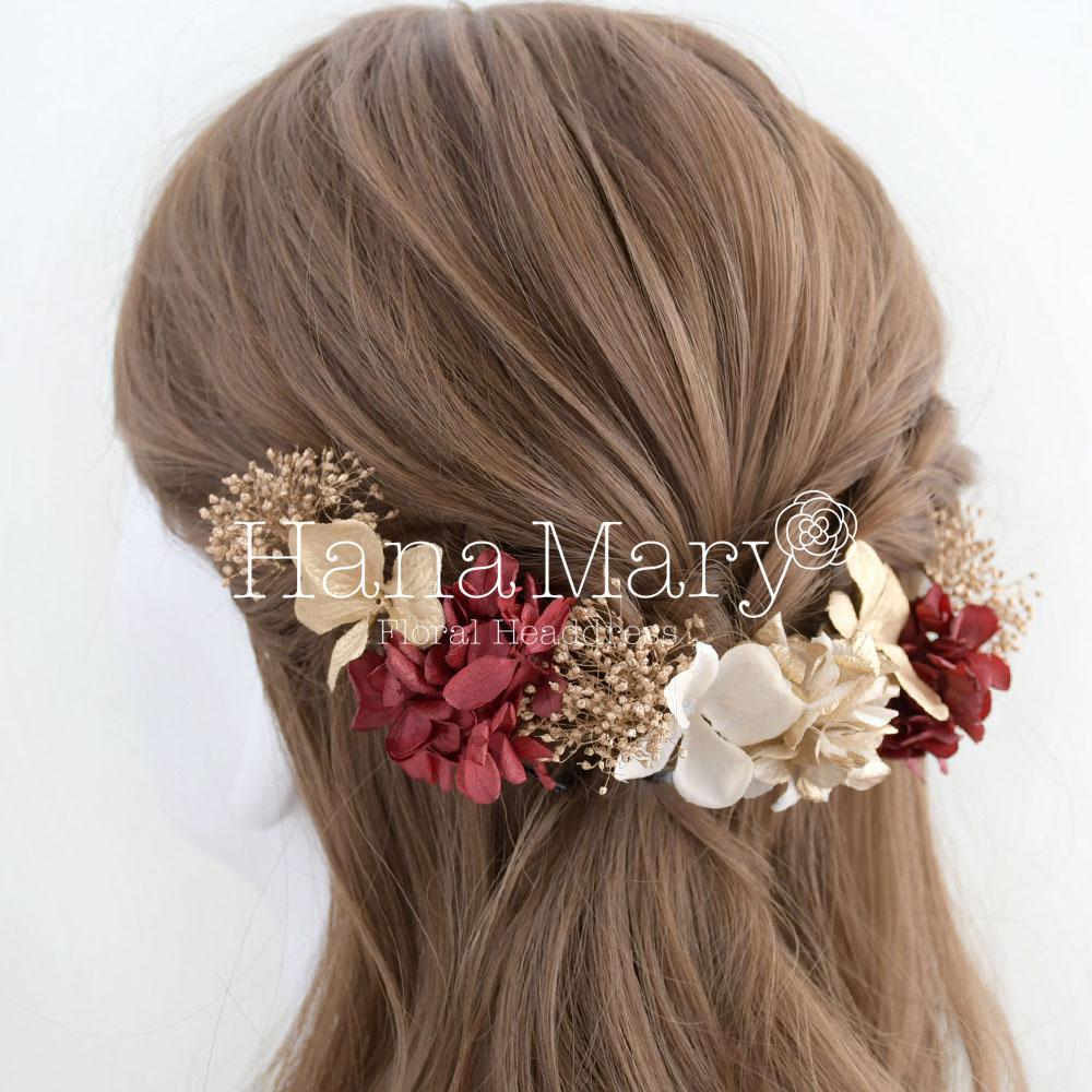 akmx128 正絹 振袖 レンタル店放出品 赤 桜 パールトーン加工 9号